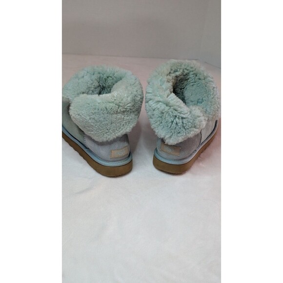UGG RARE Teal Turquoise Bailey Button Boots Women’s US Size (8) #5803 - Picture 8 of 16